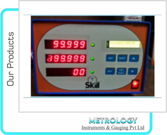 Microcontroller Based Electronic Readout unit (Three Display)